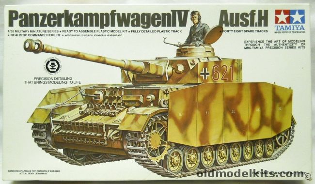 Tamiya 1/35 Panzerkampfwagen IV Ausf.H, MM154A plastic model kit