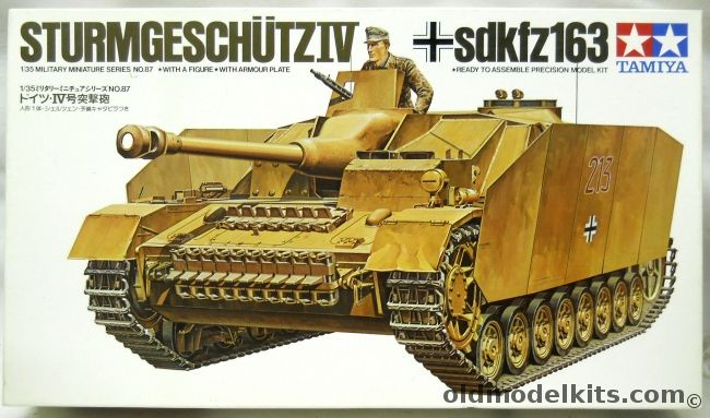 Tamiya 1/35 Sturmgeschutz IV Sdkfz163, MM187-900 plastic model kit