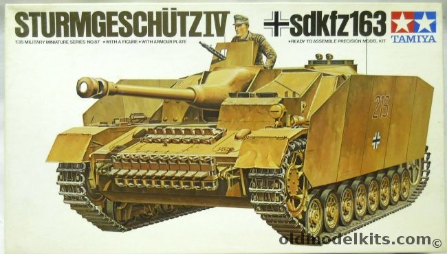 Tamiya 1/35 Sturmgeschutz IV Sdkfz163, MM187 plastic model kit