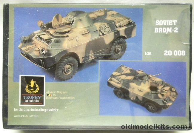 Trophy Models 1/35 BRDM-2 - (ex Verlinden), 20008 plastic model kit