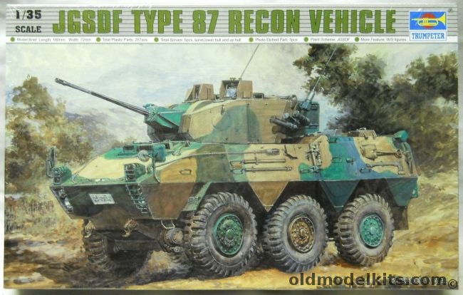 Trumpeter 1/35 JGSDF Type 87 Recon Vehicle, 00327 plastic model kit