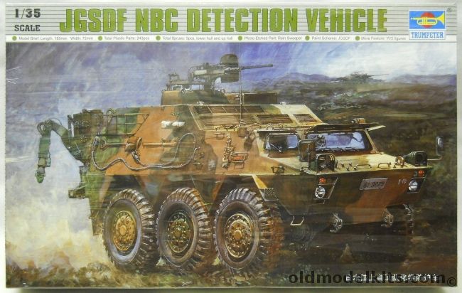 Trumpeter 1/35 JGSDF NBC Detection Vehicle, 00330 plastic model kit