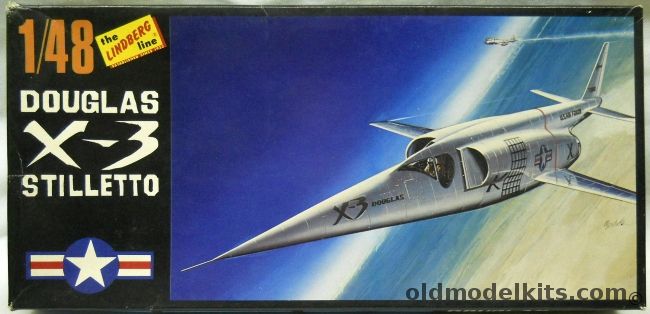 Tsukuda Hobby 1/48 Douglas X-3 Stiletto, 1400 plastic model kit