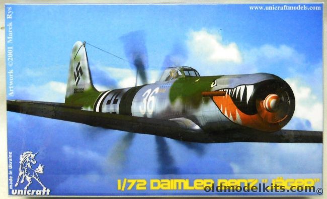 Unicraft 1/72 Daimler Benz Jager plastic model kit