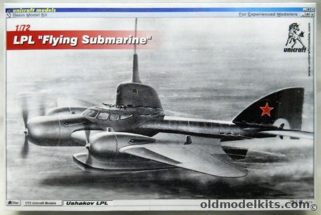 Unicraft 1/72 LPL Flying Submarine plastic model kit