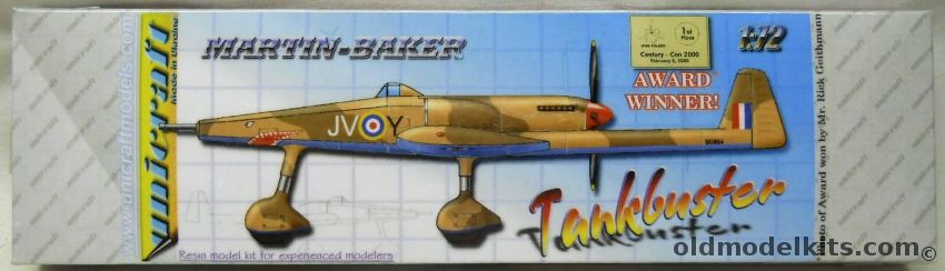 Unicraft 1/72 Martin-Baker Tankbuster plastic model kit