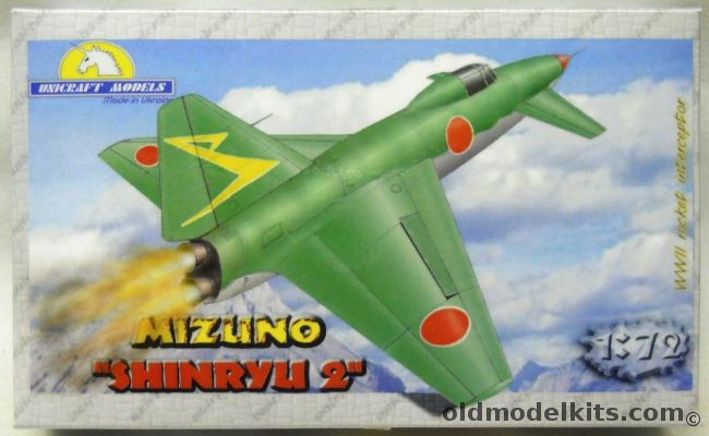 Unicraft 1/72 Mizuno Shinryu 2 plastic model kit