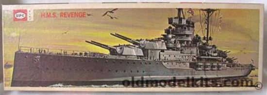 UPC 1/500 HMS Revenge Battleship - (ex Frog), 2101-200 plastic model kit