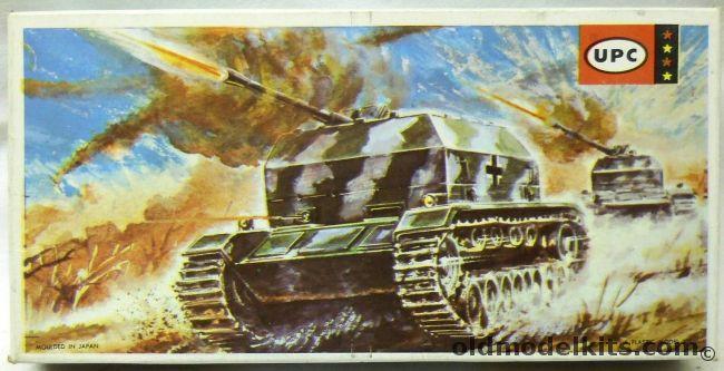 UPC 1/87 German AA Gun 37mm Flak Panzer - HO Scale, 3023-29 plastic model kit