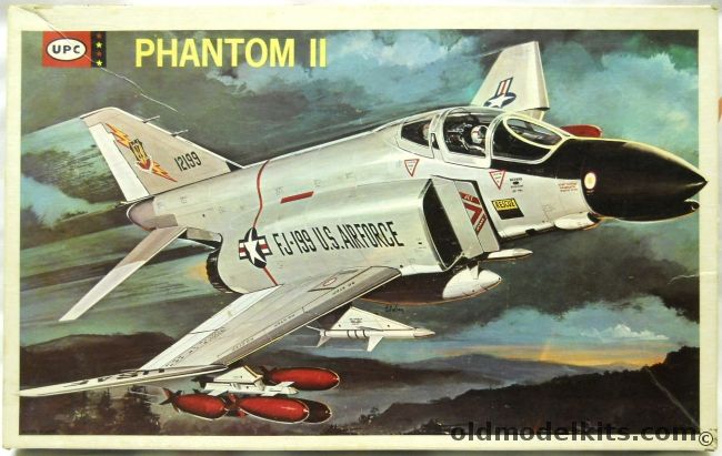 UPC 1/50 Phantom II - McDonnell F4H-1 (F-4C) - USAF / US Navy VF-74 USS Forrestal / VF-102 USS Enterprise / US Marines VMFA-531 Or VMFA-513, 5090-300 plastic model kit