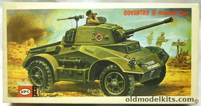 UPC 1/35 Coventry II Armored Car - (ex Tamiya), 5161-100 plastic model kit
