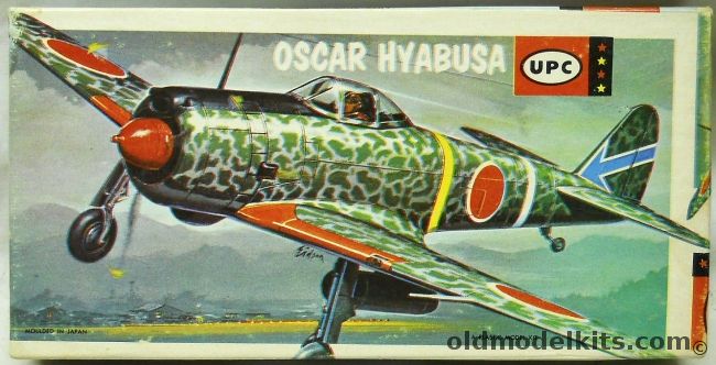 UPC 1/99 Nakajima Ki-43 Oscar, 7049-29 plastic model kit