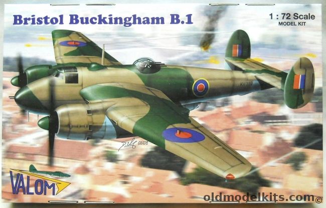 Valom 1/72 Bristol Buckingham B.1, 72032 plastic model kit