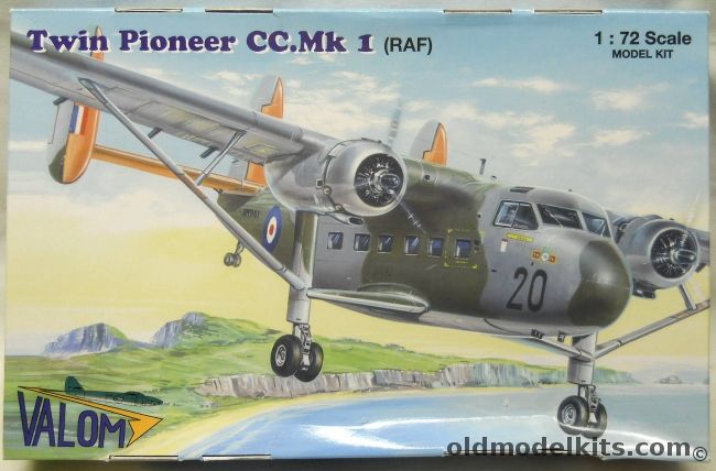 Valom 1/72 Twin Pioneer CC.Mk 1 RAF, 72136 plastic model kit