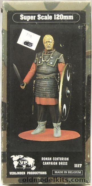 Verlinden 1/15 Roman Centurion Campaign Dress - Super Scale 120mm, 1117 plastic model kit