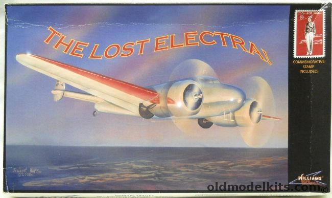 Williams Brothers 1/53 Lockheed 10 (XR20-1 / XR30-1) Electra Amelia Earhart - Or Navy / Coast Guard / Eastern Air Lines / Delta Air Lines, 0050-53598-02 plastic model kit