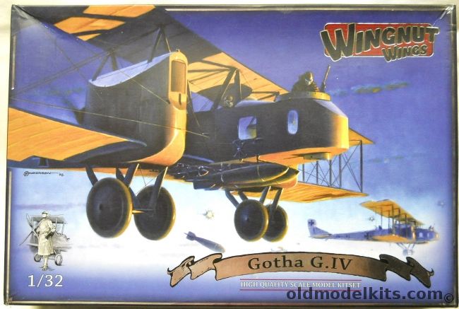 Wingnut Wings 1/32 Gotha G.IV - (G-IV), 32005 plastic model kit