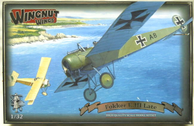 Wingnut Wings 1/32 Fokker E.III Late - (E-III Eindecker) - BAGGED, 32048 plastic model kit
