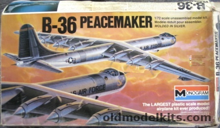 Pavla U72156 1/72 Resin Convair B-36 Peacemaker Armament set Monogram 