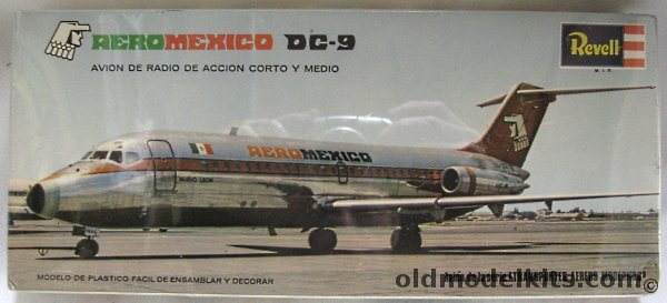 Revell 1/120 Douglas DC-9 AeroMexico - Lodela Issue,