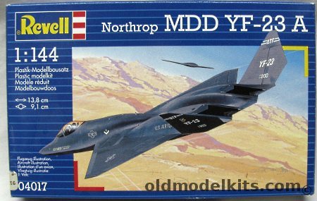 Revell 1/144 Northrop YF-23A, 04017 plastic model kit